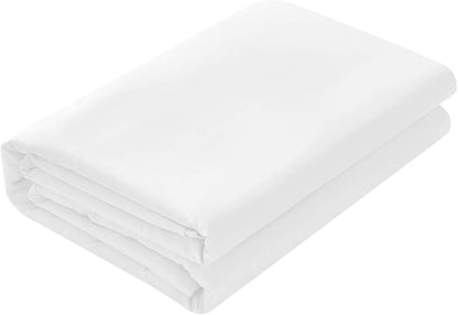 Yarns of Cotton Bed Cot Fitted Sheet - 30" x 80" Light Blue Solid - 1 Qty Cot Fitted Sheet Only - Cot Size Mattress (photo 4)