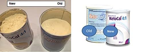 Nutricia North America KetoCal 4:1 Vanilla Flavor Powder Can 300g