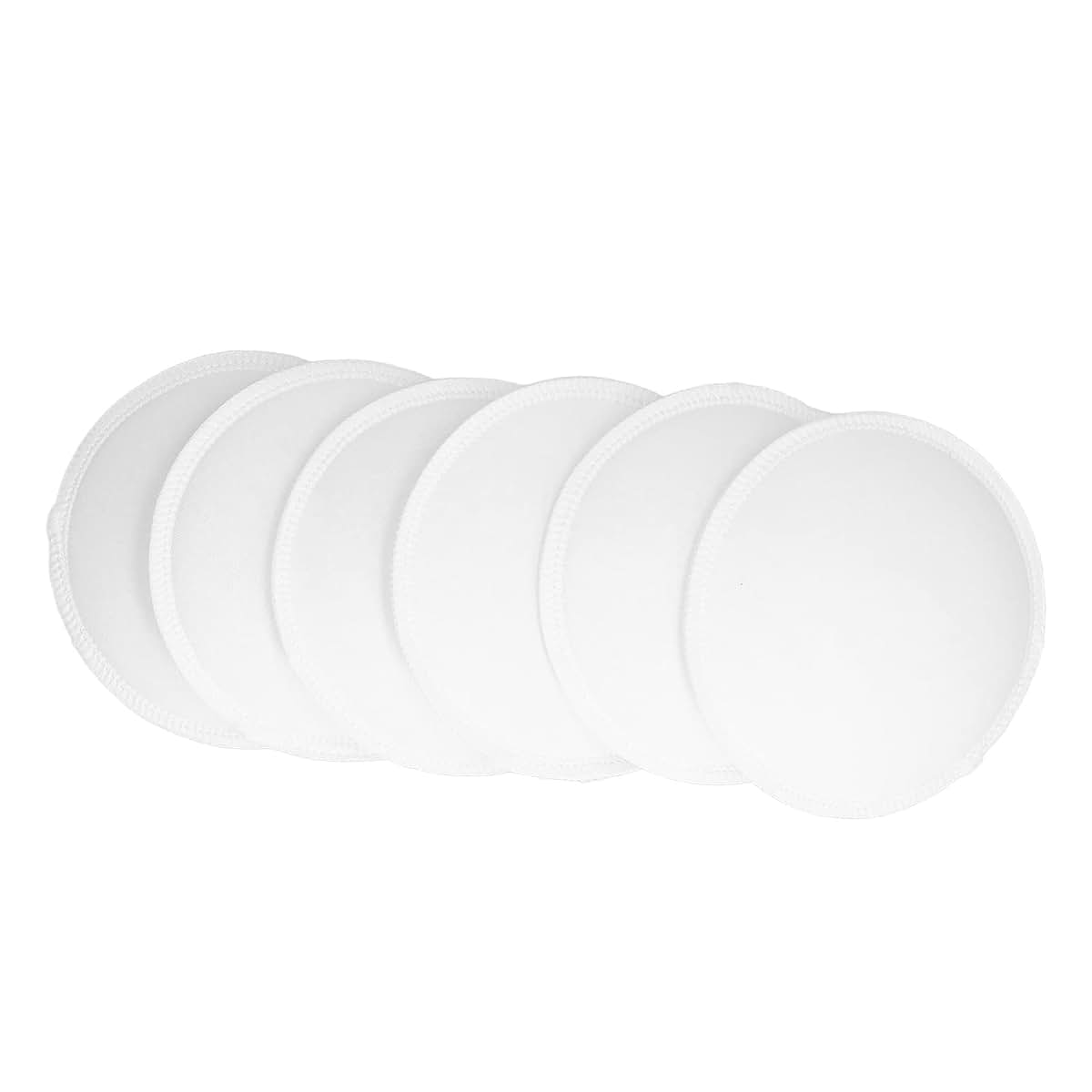 Poenvfpo Reusable Nursing Pads, Cotton Washable Breast Pads 12-Pack
