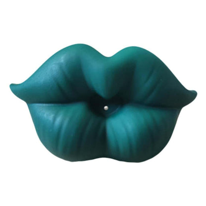 B Baosity Lip Shaped Pacifier In Dark Green