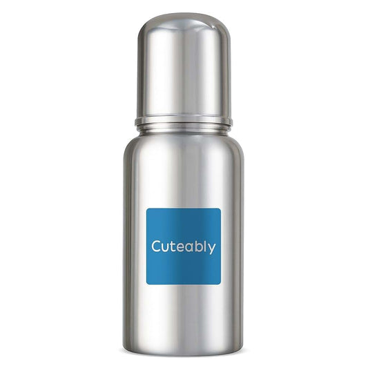 Pgm Distributors Stainless Steel Baby Bottle Pack Of 2