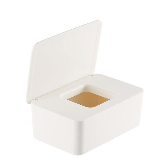 YUNDUOKEJI Baby Wipes Dispenser, Baby Wipe Holder for Fresh Wipes, Refillable Wipes Box, Baby Wipes Case(Size:Large