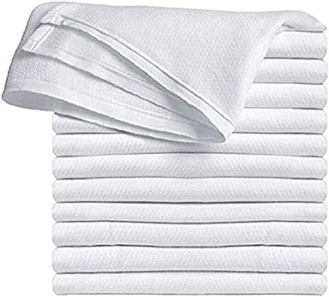 Brandilo Reusable Flat Cloth Diapers And Burp Cloths, 36 Pack