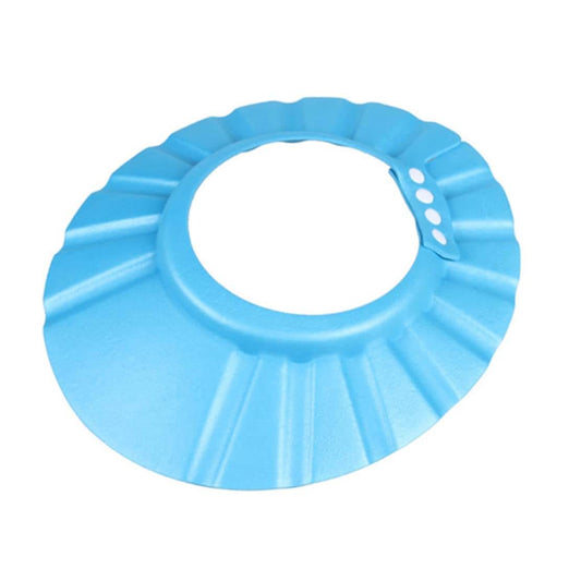 Comebachome Baby Shower Cap, Crown Shaped Toddler Bath Visor, Adjustable Baby Hair Washing Shield, Soft Silicone Baby