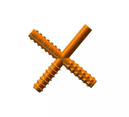 Sensory University Chew Stixx Orange Flavor (Longest Lasting Oral Motor Chew We Sell)