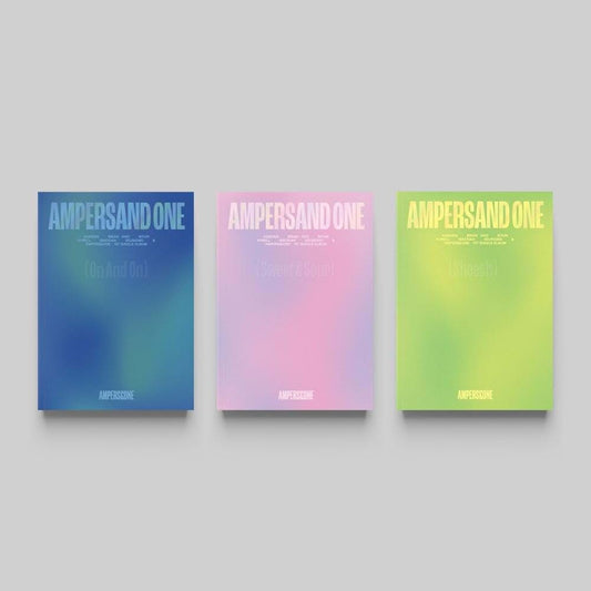 DREAMUS AMPERS&ONE AMPERSAND ONE 1st Single Album CD+Booklet+Folded poster on pack+Sticker+Wide polaroid+Selfie
