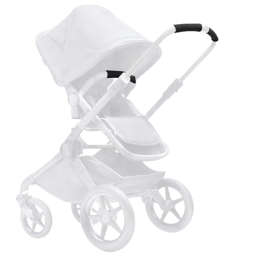 PROTEC TIF | Synthetic Leather Covers Pack for Handlebar and Carry Handle Compatible with Bugaboo Fox 2 and 3 | BEE 6