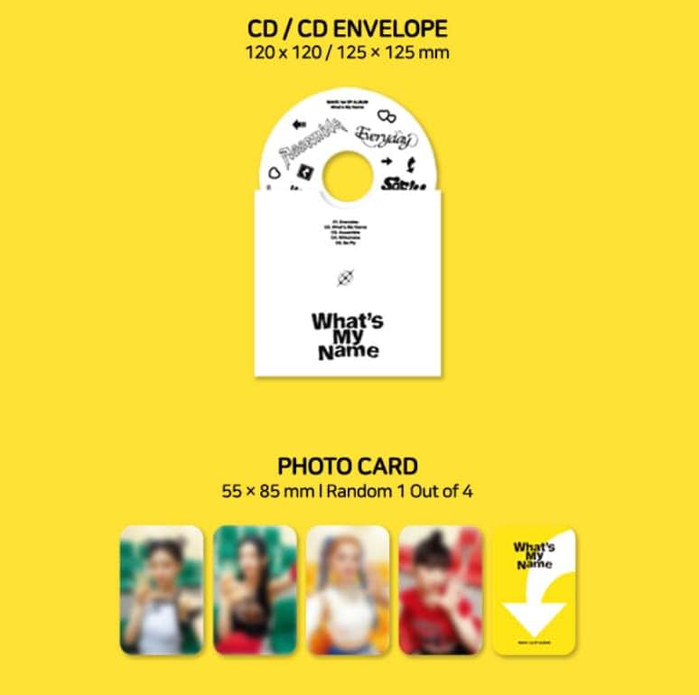 What's My Name 1st Ep Album Printed Publication