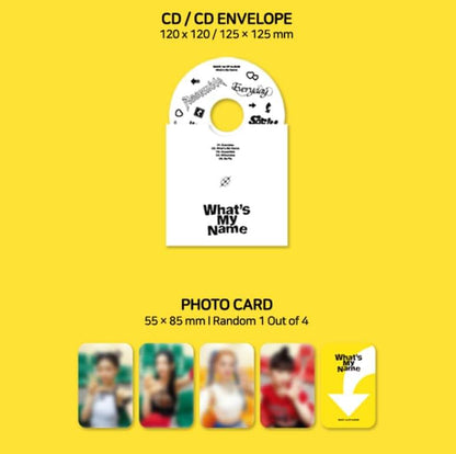 What's My Name 1st Ep Album Printed Publication