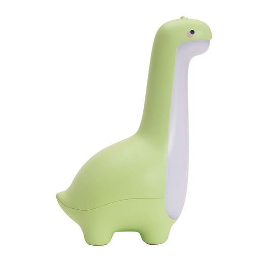LuxeOne Cute Dinosaur LED Night Light - Dimmable, USB Rechargeable Soft Warm Lamp for Kids Room, Safe & Fun Desk Decor