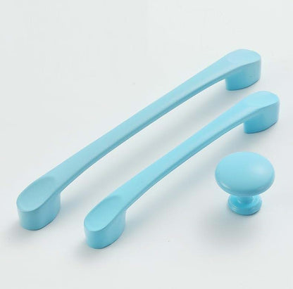 Pilyon Kids Drawer Pulls 6 Pack, Blue 128mm Cabinet Handles (photo 4)