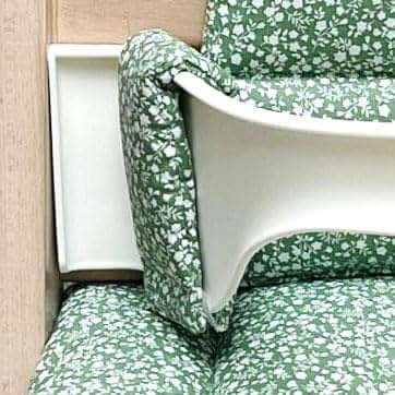 Blausberg Baby - Tripp Trapp Seat Cushion Set for Stokke High Chair - 2-Piece Cushion / Cushion / Seat Reducer - Green