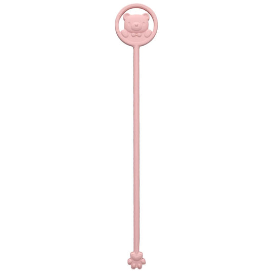 Psdndeww Convenient Baby Milk Powder Stirrer Lovely Stir Stick Mixing Rod with Over-Heat Reminding Silicone Mixing