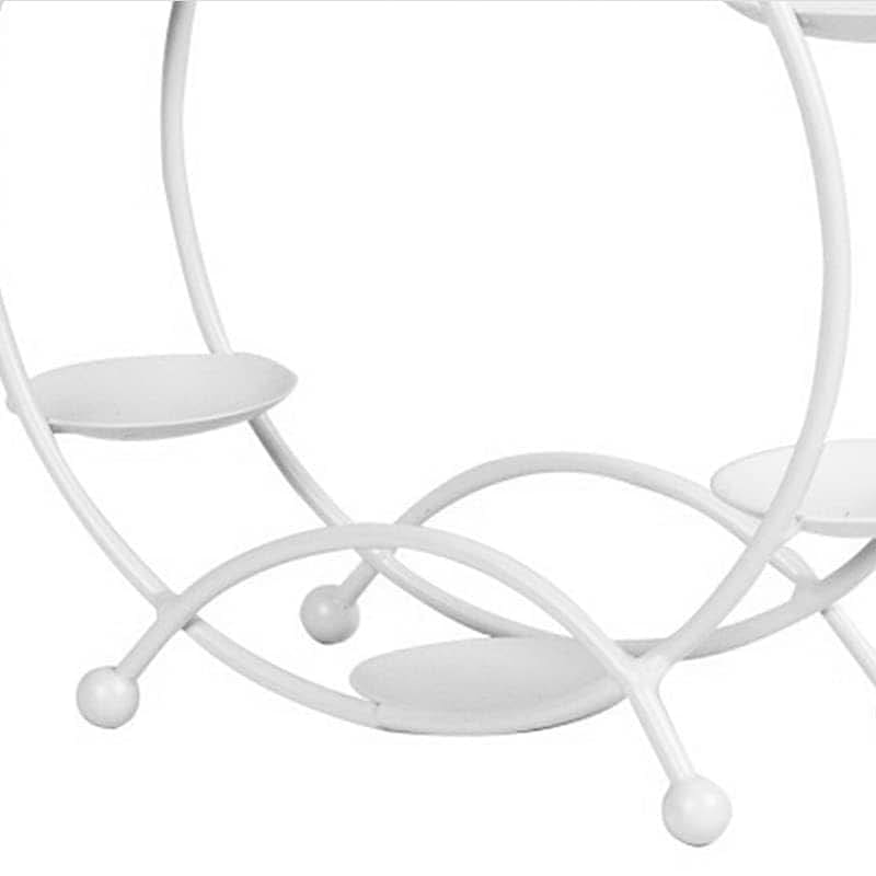 Kukyller Ferris Wheel Cupcake Stand, Ferris Wheel Display Rack for Home (White) (photo 4)