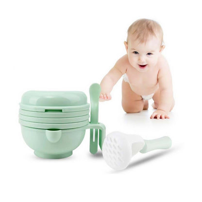 Comebachome 8 In 1 Baby Food Grinder Mill with Mash Bowl
