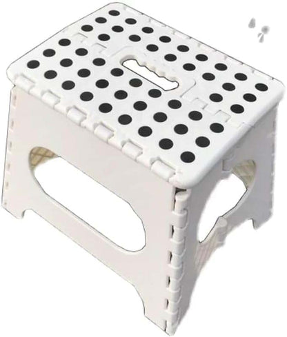 KOSMIIC Foldable Plastic Step Stool for Home and Office use – Heavy Duty Non-Slip Folding Stool for Bathroom, Kitchen