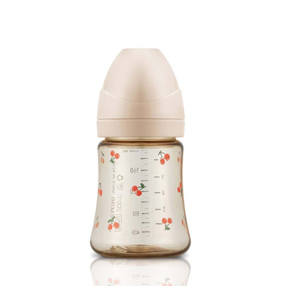 GROSMIMI PPSU Baby Bottle, Anti-Colic Valve, 1M+, 6oz (Cherry - Rose Gold) (photo 2)