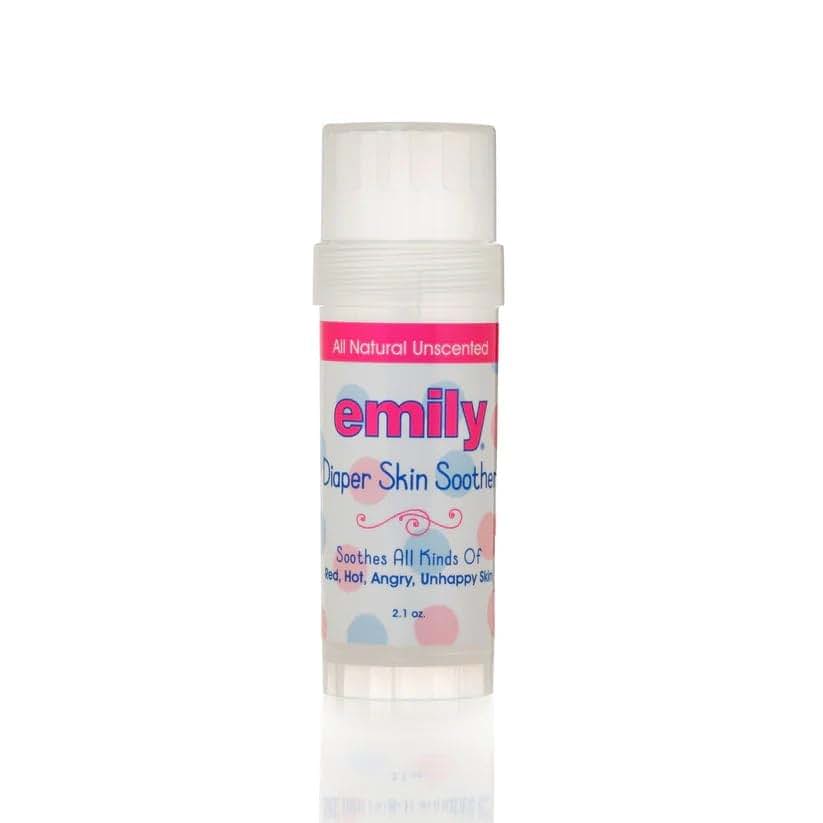 Emily Skin Soothers Diaper Skin Soother - Natural Skin Relief - Soothes All Kinds Of Unhappy Skin - 2.1 Oz Stick