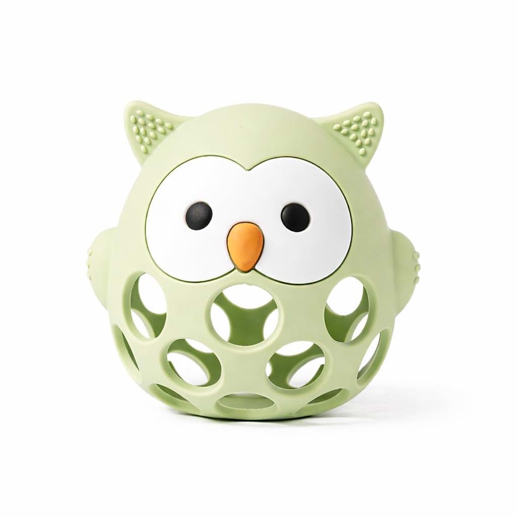 Baby's Way Teething Toy - Owl Silicone Teether