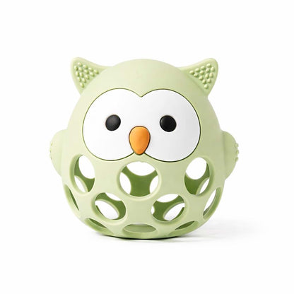 Baby's Way Teething Toy - Owl Silicone Teether