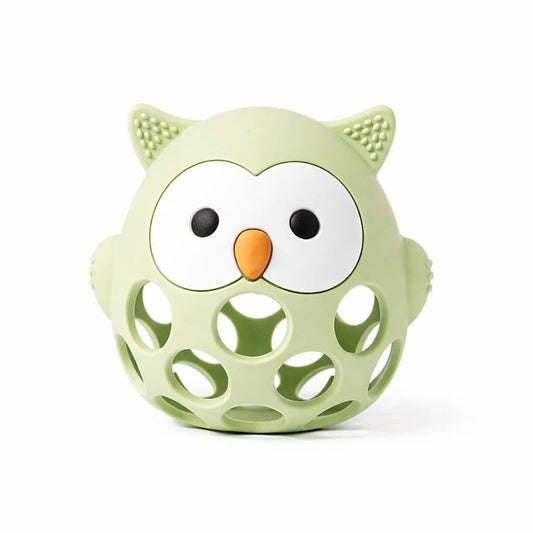 Baby's Way Teething Toy - Owl Silicone Teether