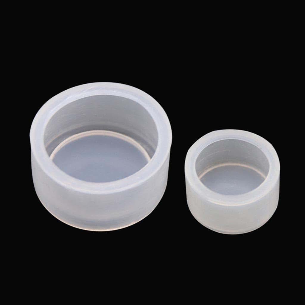 WAGHAVEN Round Button Protective Sleeve Silicone Push Button Covers Clear Button Protector for Misoperation (photo 3)
