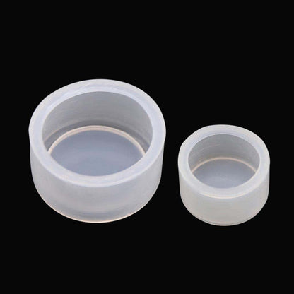WAGHAVEN Round Button Protective Sleeve Silicone Push Button Covers Clear Button Protector for Misoperation (photo 3)