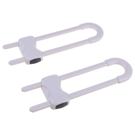 YOGOTEU 2PCS/Lot U-Shaped Cabinet Door Locks