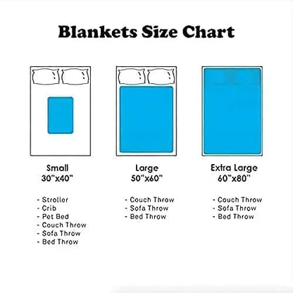 Homelight Personalized Elephant Mom and Baby Blanket Hi Mommy Daddy Grandma Told Me Gifts for Expecting First New Dad