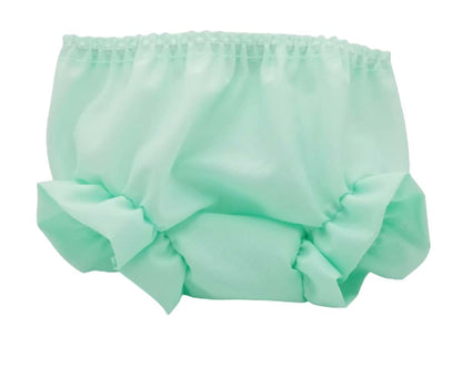 IC Collections I.C. Collections Baby Double Seat Diaper Cover with Ruffle Edging (Style 163)
