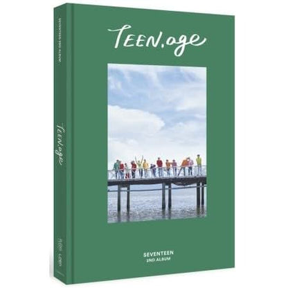 Seventeen 2nd Album Teen Age Green Ver. CD & PhotoBook Set