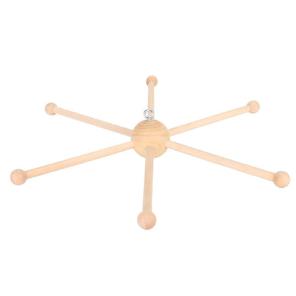 Wooden Baby Crib Mobile Hanger Frame Kit