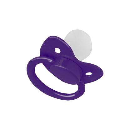 SUNOWE Adult Sized Pacifier Dummy for Babies Handmade Diamond Big Shield Pacifier (deep Purple)