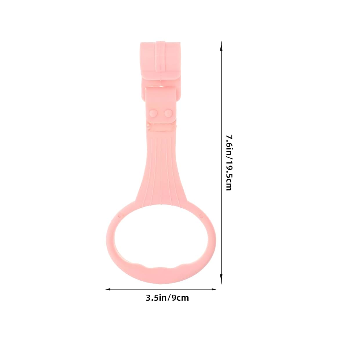 Toddmomy Baby Pull Up Rings 4 Pack Pink Crib Standing Handles for Early Walking