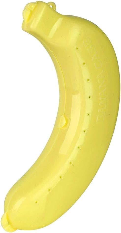 Cauaoa Yellow Banana Storage Case for Outdoor Travel and Picnic Use