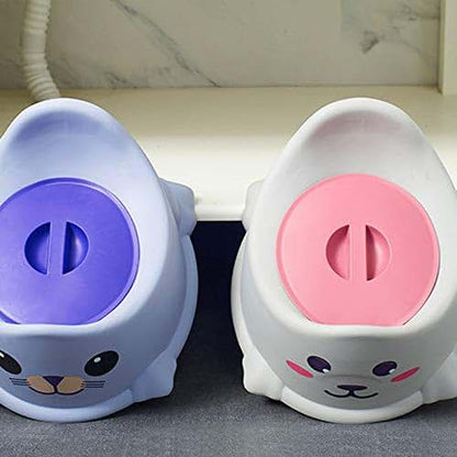 Pizarra Portable Baby Potty With Backrest In Purple (photo 4)