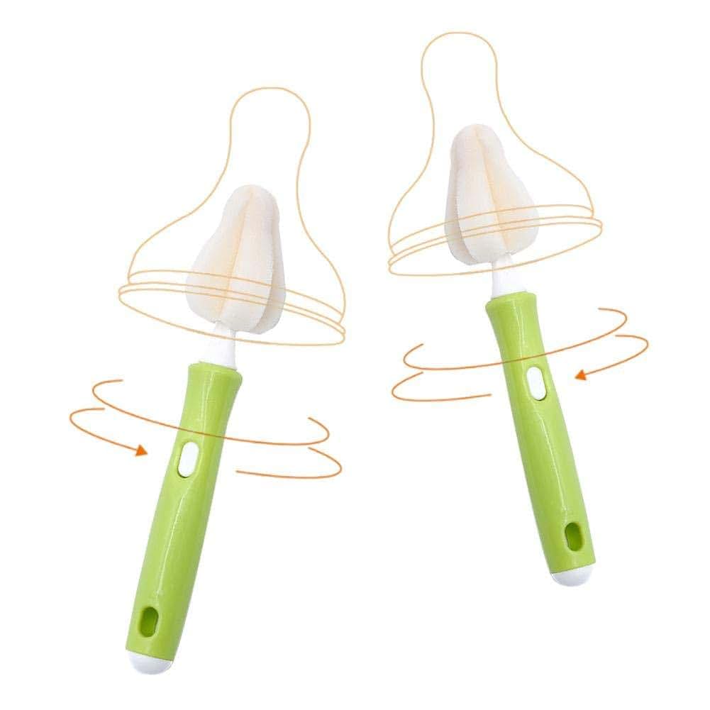 Joayuezo 8PCS Milk Bottle Nipple Brushes Pacifier Sponge Cleaning Brush Set (photo 2)