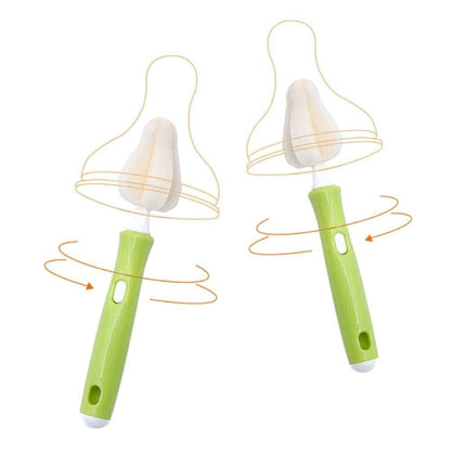Joayuezo 8PCS Milk Bottle Nipple Brushes Pacifier Sponge Cleaning Brush Set (photo 2)