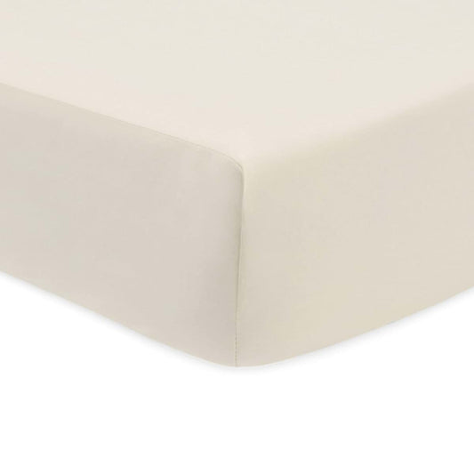 American Baby Company 100% Cotton Percale Fitted Crib Sheet, Cream