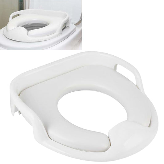 Yunir Potty Training Seat, Soft Toddler Toilet Seat with Nonslip Handle, Soft Cotton Pad Food Grade Mterial Secure