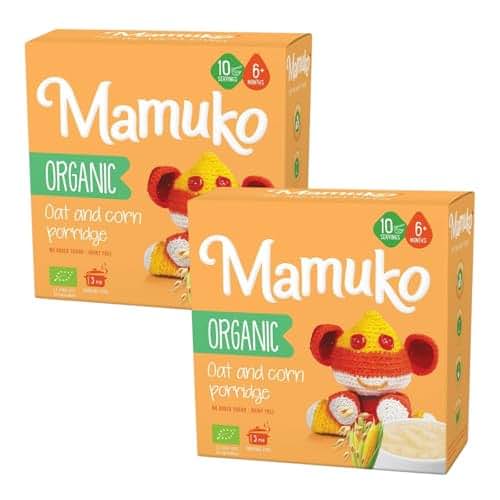 Mamuko Organic Oat & Corn Grits Porridge For Toddlers