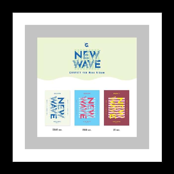 Dreamus Cravity New Wave 4th Mini Album US Version with Photobook and Photocard