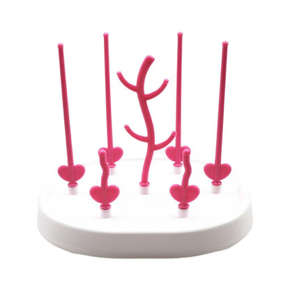 Gllehkt Baby Bottle Drying Rack Foldable