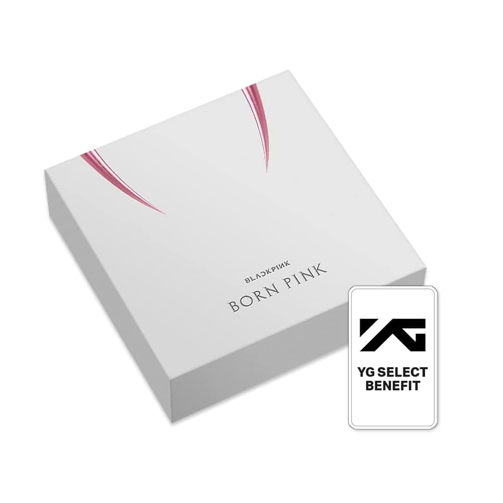 Dreamus Blackpink Born Pink Kit Album White