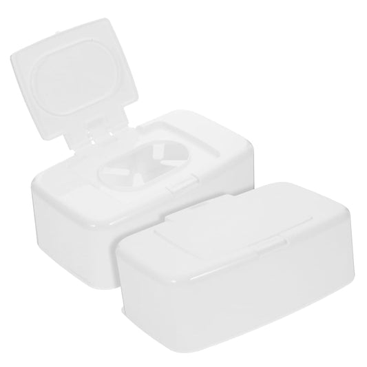 Ethzzle Refillable Wipe Dispenser And Tissue Holder 2-Pack