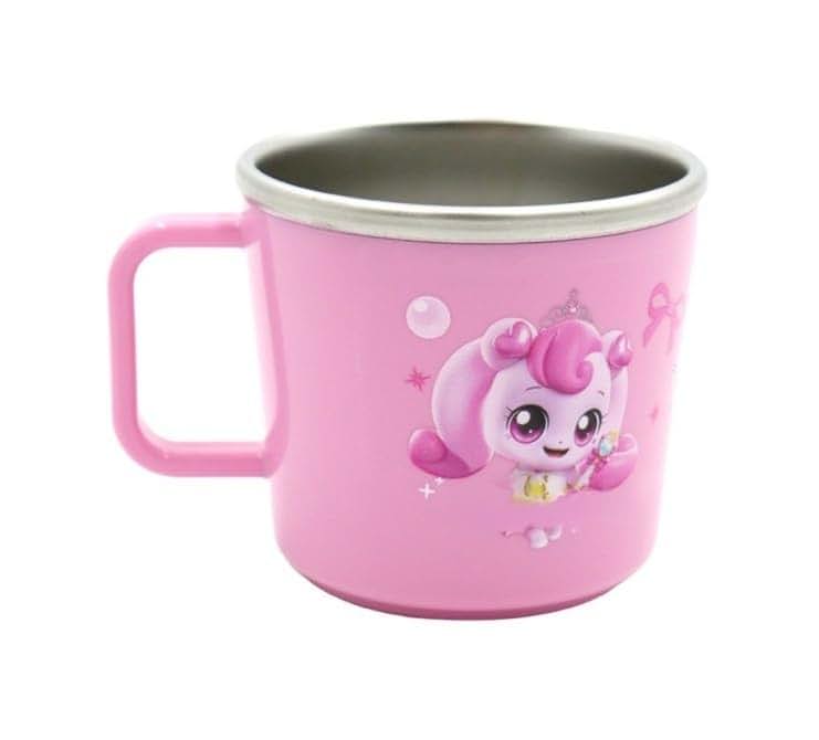 MSGlobal Catch Teenieping Stainless Steel Cup with Handle, 220ml (C)