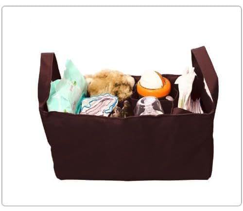 Idealogy Group Inc Baby Bottle Diaper Bag Organizer/Divider - Black