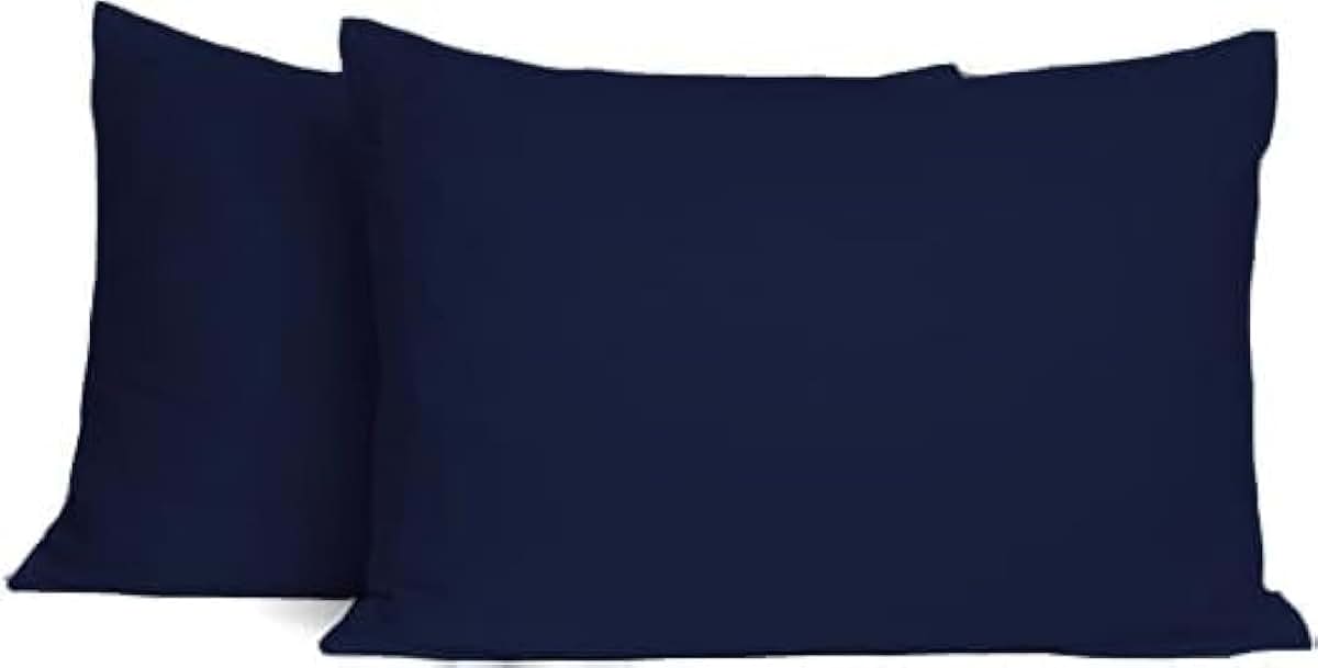 Travel Pillowcase Set of 2 | Egyptian Cotton Toddler Pillow Covers