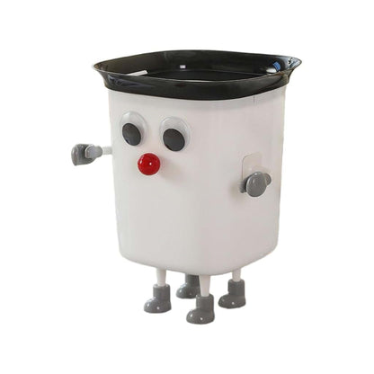 Hqkfuybl Funny Trash Can Big Eyes Garbage Bin