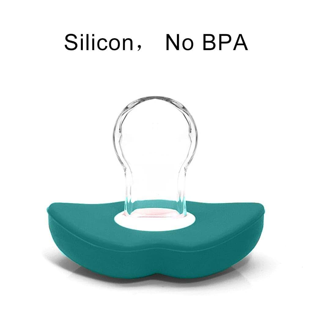B Baosity Lip Shaped Pacifier In Dark Green (photo 2)